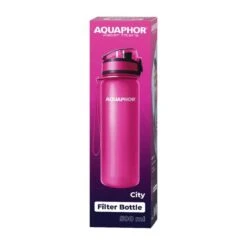 Aquaphor City Rose Bouteille à Filtre, 500 Ml