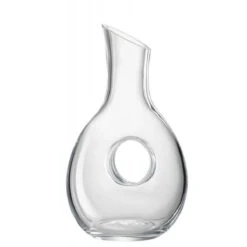 Carafe Design En Verre Trou 1,2L Transparent