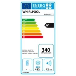 WHIRLPOOL WHM46111 - Congélateur Coffre - 432L - Froid Statique - A+ ... -Krups Shop congelateur coffre 432l whirlpool 1405cm a whm46112 8190283 23236169 1140x1140