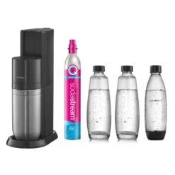 SodaStream DUOWEBN Machine à Soda 1L Quick Connect à Clipser Plastique Cylindre...