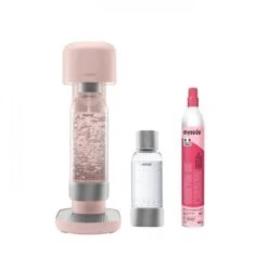 Machine A Soda MYSODA Machine A Soda Ruby Pink, 1 Bouteille 0.5L , 1 B...