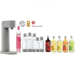 Machine A Soda MYSODA - Mega Pack Machine Woody Gray (machine+1 Cylind...