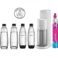 Machine A Soda SODASTREAM DUOBICB - Machine DUO Blanche Pack 4 Bouteil...